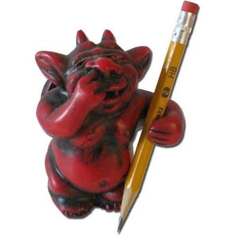 Xoticbrands Lill Demon Pencil Holder 3 Gargoyle Statue