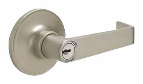 Dexter By Schlage J54Mar619 Marin Keyed Entry Lever, Satin Nickel