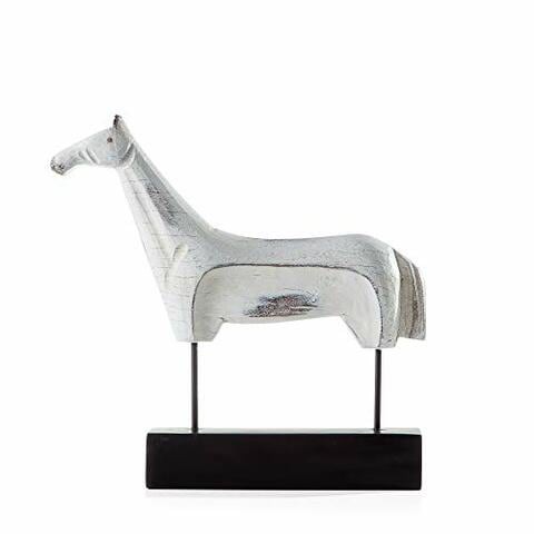 Torre &amp; Tagus Noble Horse Decor Figure, Small, White