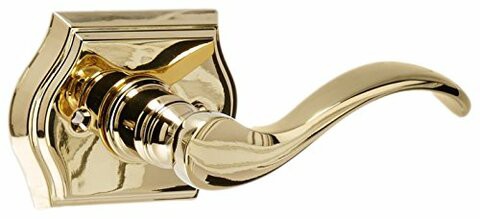 Baldwin Hdcurrtar003 Reserve Half Dummy Curve With Traditional Arch Rose, Lifetime Brass Finish, Right Hand