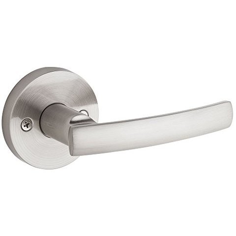 Kwikset 91570-016 Sydney Round Half-Dummy Lever, Satin Nickel