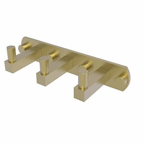 Allied Brass Mt-20-3-Sbr Montero Collection 3 Position Multi Hook, Satin Brass