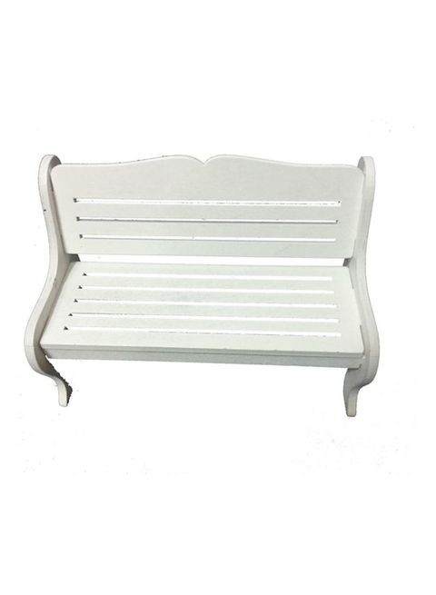 Generic - Mini Bench For Home Decor White