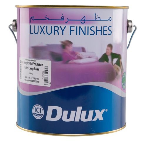 Dulux Vynil Silk Emulsion (3.8 L, Extra Deep Base)