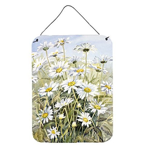 Caroline&#39;s Treasures Cbc0043Ds1216 Daisies By Bettie Cheesman Wall Or Door Hanging Prints, 12X16, Multicolor