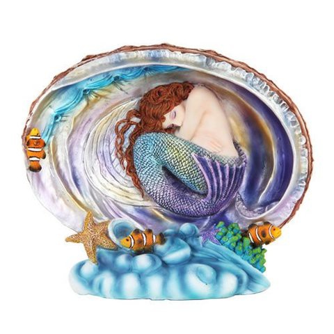 PTC Shelia Wolk Collectable Celestial Water Mermaid Pearl Shell