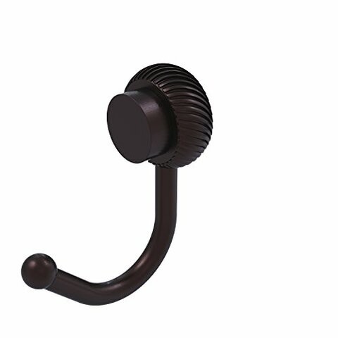 Allied Brass 420T-Abz Venus Collection Twisted Accents Robe Hook, Antique Bronze