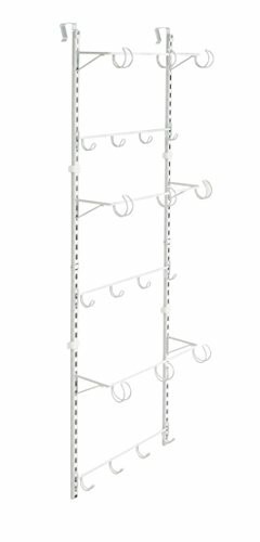 ClosetMaid 97537 Adjustable Wall &amp; Door Hanging Organizer,White