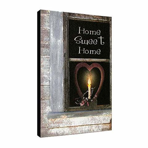 OHIO WHOLESALE, INC. Ohio Wholesale Radiance Lighted Home Sweet Home Canvas Wall Art, From Our Everyday Collection