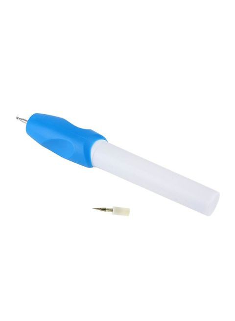 As Seen On Tv Electric Engraving Pen Blue/White 17.5Centimeter