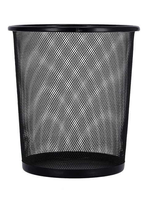 ROYALFORD Mesh Waste Bin Green 24X26centimeter