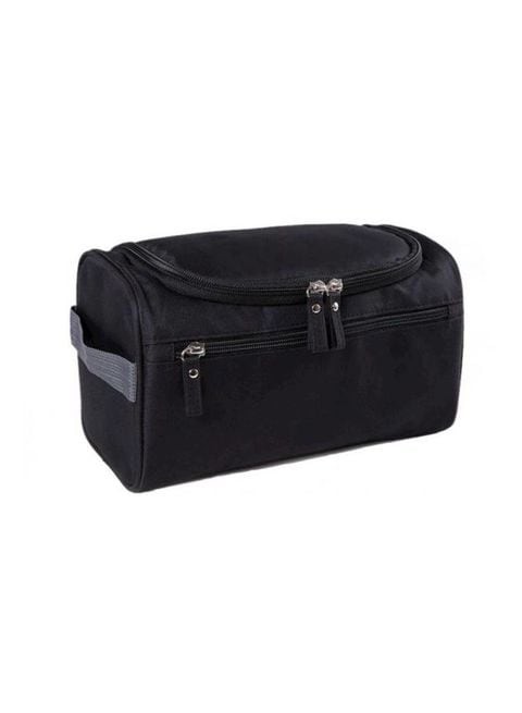 Generic Travel Toiletry Bag Cosmetic Pouch Organizer - Black