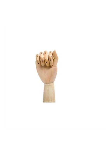 Generic Wood Hand Model For Living Room Multicolour 10Inch