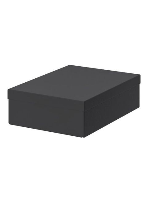 Generic Tjena Box With Lid Black 25x35x10centimeter