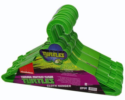 Nickelodeon Cloth Hanger Cloud 18Pcs Teenage Mutant Ninja Turtles