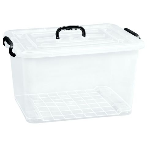 Own Buy Plastic Storage W/Wheels &amp; Handle (40 L)