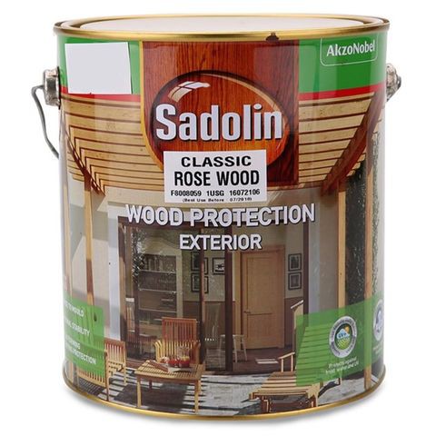 Sadolin Wood Protection Exterior (3.8 L, Classic Rose Wood)