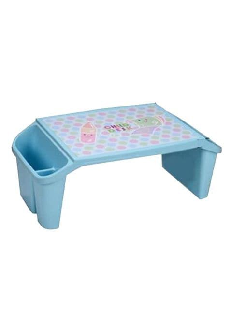 Generic Multi Purpose Child Reading Study Desk Blue