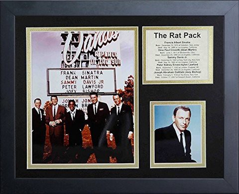 Legends Never Die The Rat Pack Framed Photo Collage, 11 By 14-Inch
