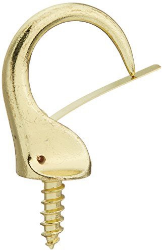 Mintcraft Ph-122242 1-1/4-Inch Safety Hook, Brass