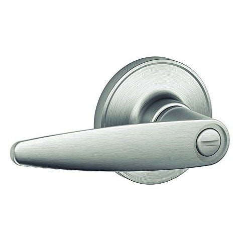 Dexter By Schlage J40Dov630 Dover Bed And Bath Lever, Satin Stainless Steel