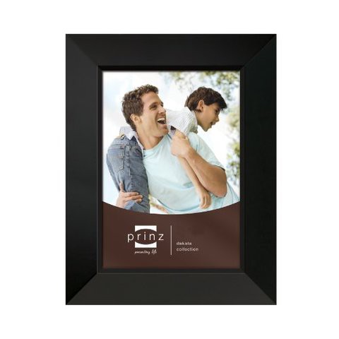 Prinz 6-Inch By 8-Inch Dakota Black Wood Frame