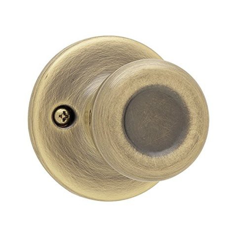 Kwikset Tylo Half-Dummy Knob In Antique Brass