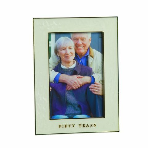 Ivy Lane Design Hallmark 50 Years Enamel Fill Photo Frame