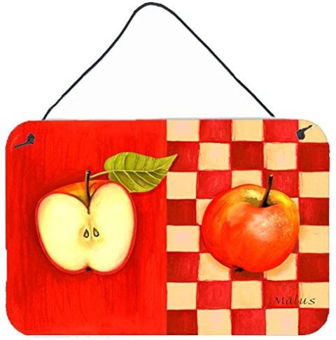 Caroline&#39;s Treasures Whw0122Ds812 Apple By Ute Nuhn Wall Or Door Hanging Prints, 8X12, Multicolor