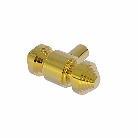 Allied Brass Sb-10 1-1/2 Inch Cabinet Knob, Polished Brass