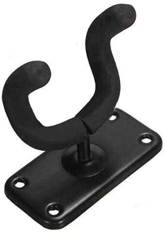 Rubik Guitar Hanger Hook Holder Wall Mount Stand Rack Bracket Display Fits Most Guitar Bass Easy To Install Screws