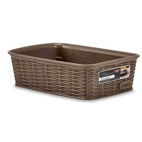 Stefanplast Elegance Basket S  Dove Grey 20X14X6Cm