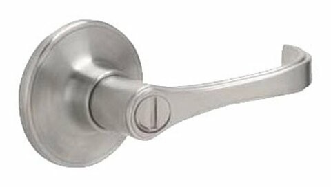 Dexter By Schlage J40Tor630 Torino Bed And Bath Lever, Satin Stainless Steel