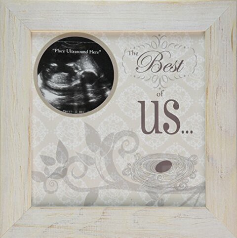 The Grandparent Gift Co. Best Of Us Baby Gender Reveal Frame