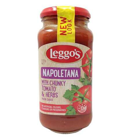 Leggo&#39;s Napoletana Pasta Sauce 500g