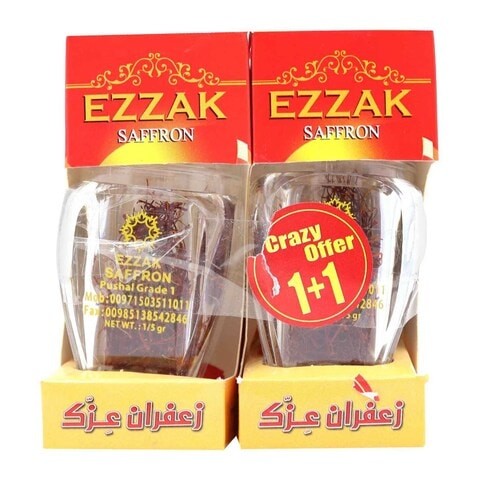 Ezzak Saffron 1.5g x2