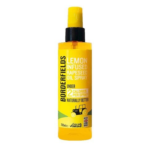 Borderfields Lemon Infused Rapeseed Oil Spray 200ml