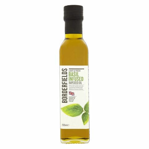 Borderfields Basil Infused Rapeseed Oil 250ml