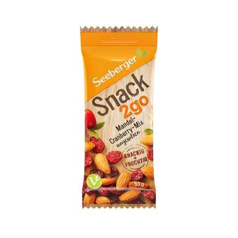 Seeberger Snack 2go Almond &amp; Cranberry Mix 50g