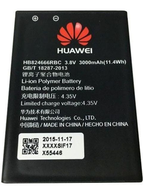 هواوي بطارية لأجهزة الراوتر Hb824666Rbc بقدرة 3000 مللي امبير - متعددة الألوان