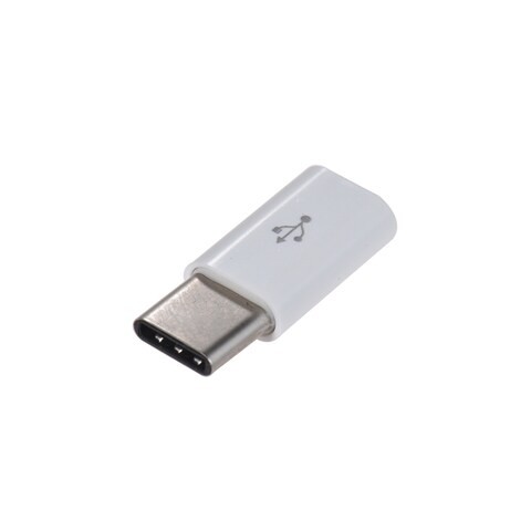 KKmoon - الروبوت مايكرو USB أنثى إلى نوع C-USB-C ذكر مزامنة البيانات محول محول شحن شاومى كابل بيانات HuSamsung