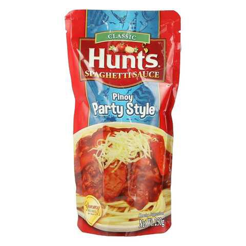 Hunts Pinoy Party Style Spaghetti Sauce 250g