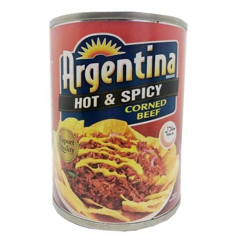 Argentina Corned Beef Hot &amp; Spicy 260g