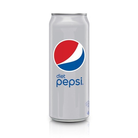 Pepsi Diet Carbonated Soft Drink Can 330ml