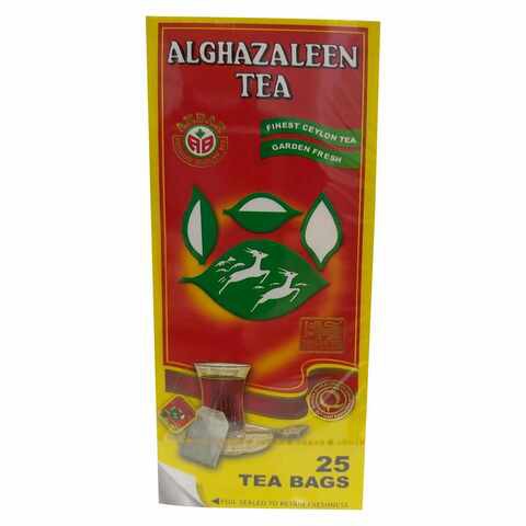 Alghazaleen Pure Ceylon Black Tea Bags 2gx25