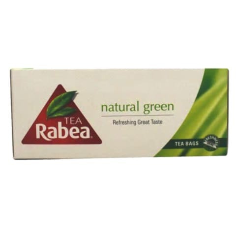 Rabea Natural Green Tea Bags Pack of 25