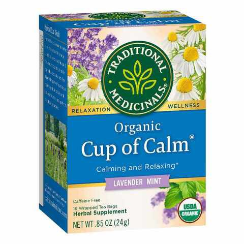 Traditional Medicinals Organic Cup Of Calm Tea 100g x16
