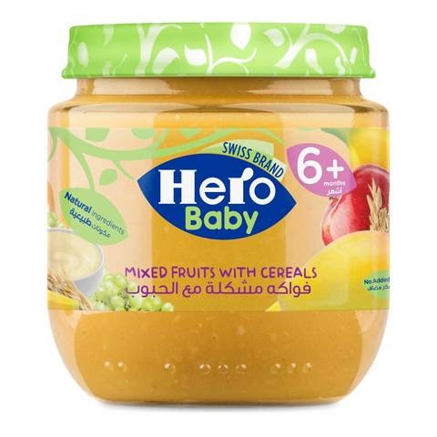 Hero Mixed Fruits With Cereal For Baby 130 ml