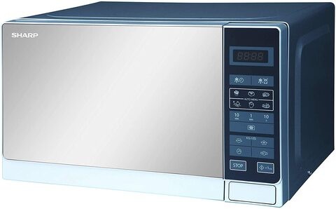 Sharp Electric Microwave Oven 800 Watt Black/Silver - R20MT