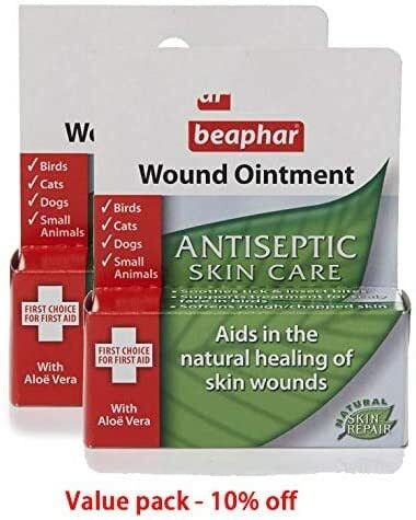 Petshopindragonmart Dog Cat Wound Ointment Bird Small Animals Antiseptic Skin Care Aids In The Natural Healing Beaphar 30ml Value Pack Of 2 Pcs